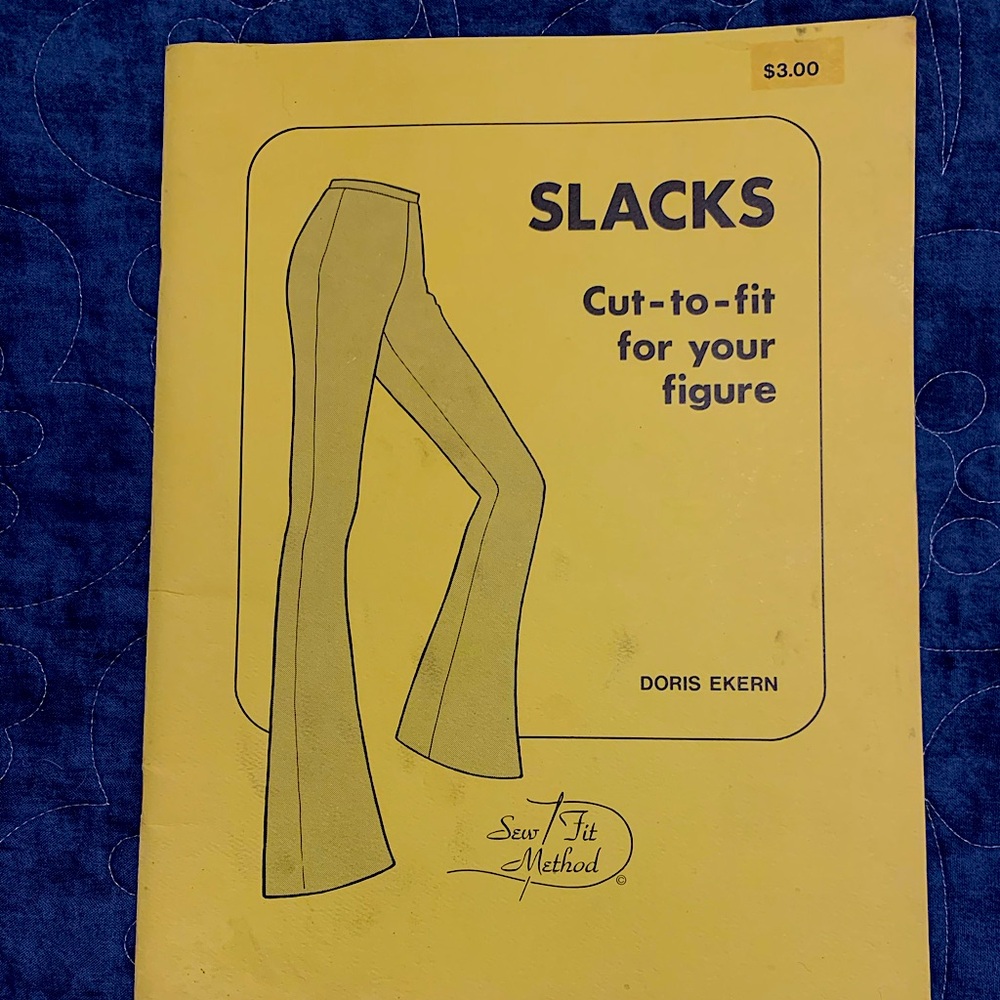 Sew to Fit Book Series-Slacks Cut-to-fit for your figure